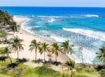 Tropical Caribbean Oceanfront Land Beach front lots Cabarete Real Estate Encuentro Beach Cabarete