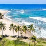 Tropical Caribbean Oceanfront Land Beach front lots Cabarete Real Estate Encuentro Beach Cabarete