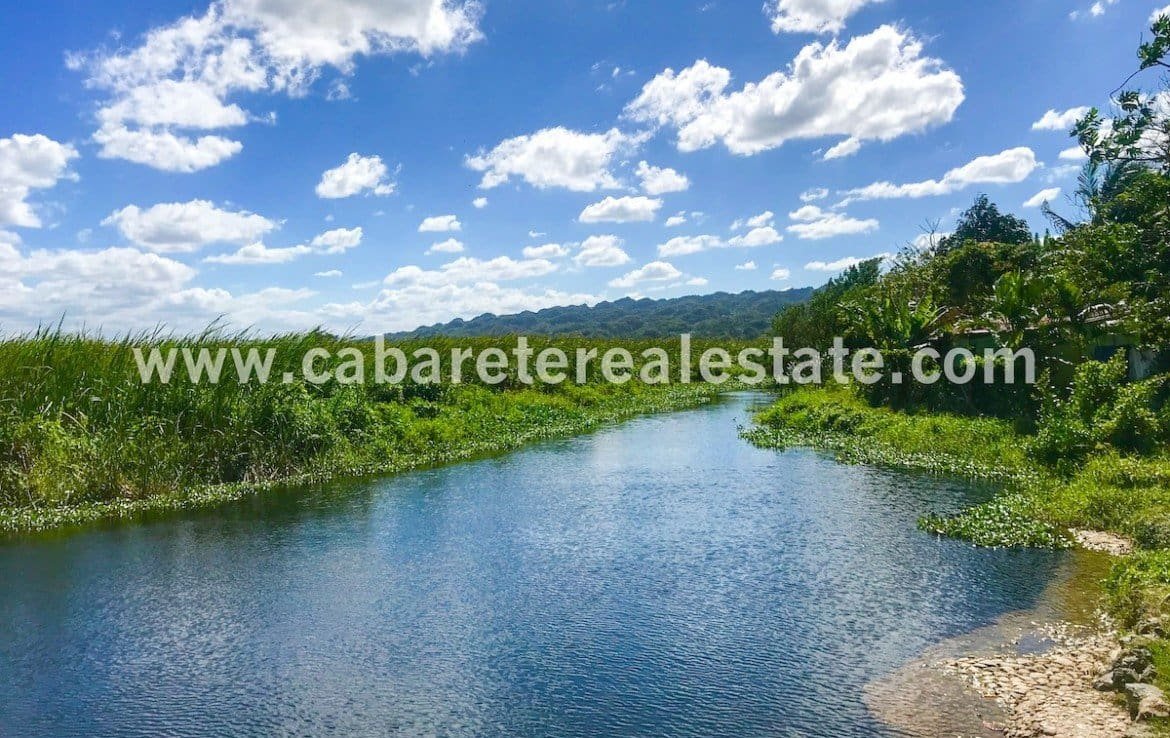 Lagunenblick vom Bed and Breakfast Cabarete