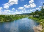 Lagunenblick vom Bed and Breakfast Cabarete