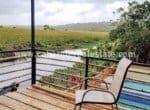 Terrasse mit Blick auf die Lagune und 5 Meilen Naturschutzgebiet Cabarete Dominikanische Republik