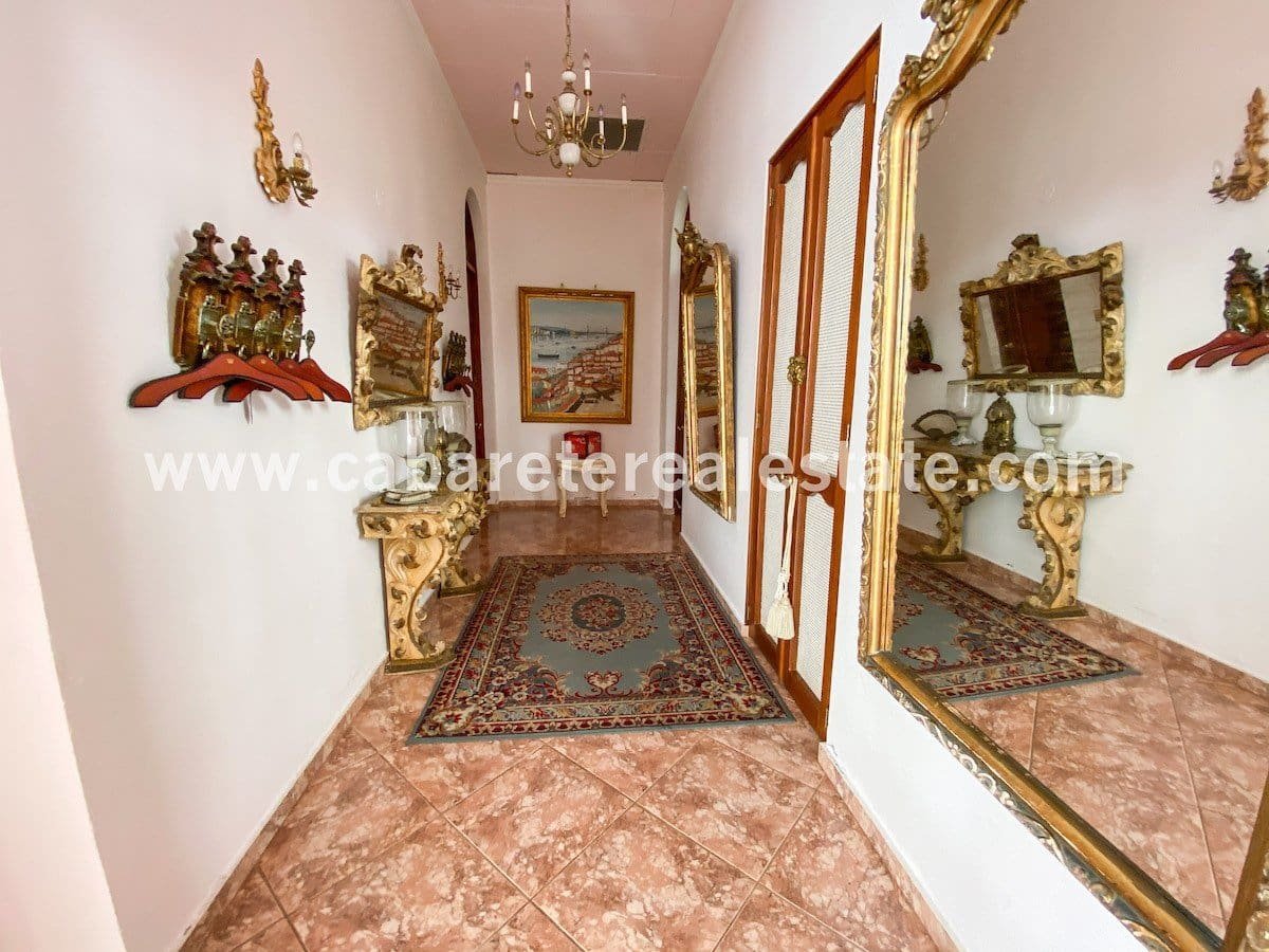 Couloir Art Nouveau dans une villa en bord de mer Cabarete République Dominicaine