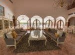 Living area luxurious villa Cabarete Dominican Republic