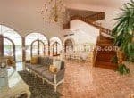 Living area luxury villa Cabarete Real Estate Dominican Republic