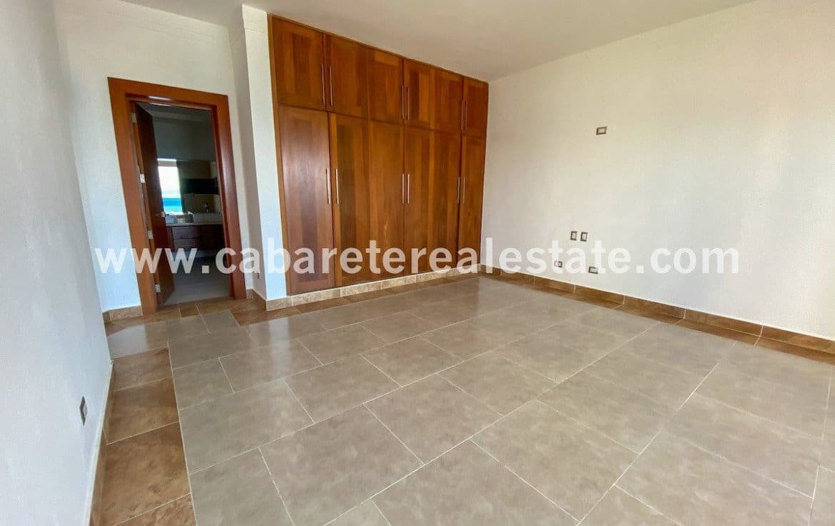 Master Bedroom in condo with fabulous views of Cabarete Beach Dominican Republic