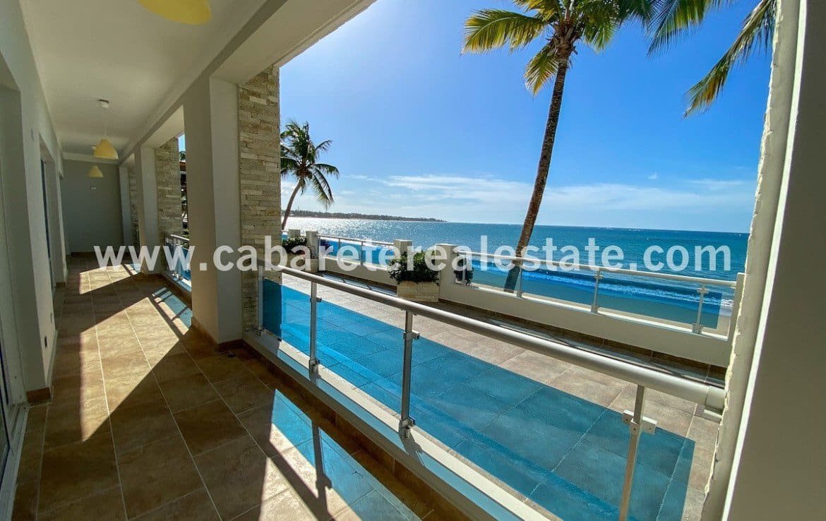 Pure beach views as far as the eye can see Cabarete Real Estate