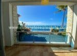 Spectacular ocean views from the guest bedroom in apartment on the beach Cabarete Dominican Republic