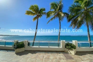 Stunning beachfront views Cabarete Real Estate