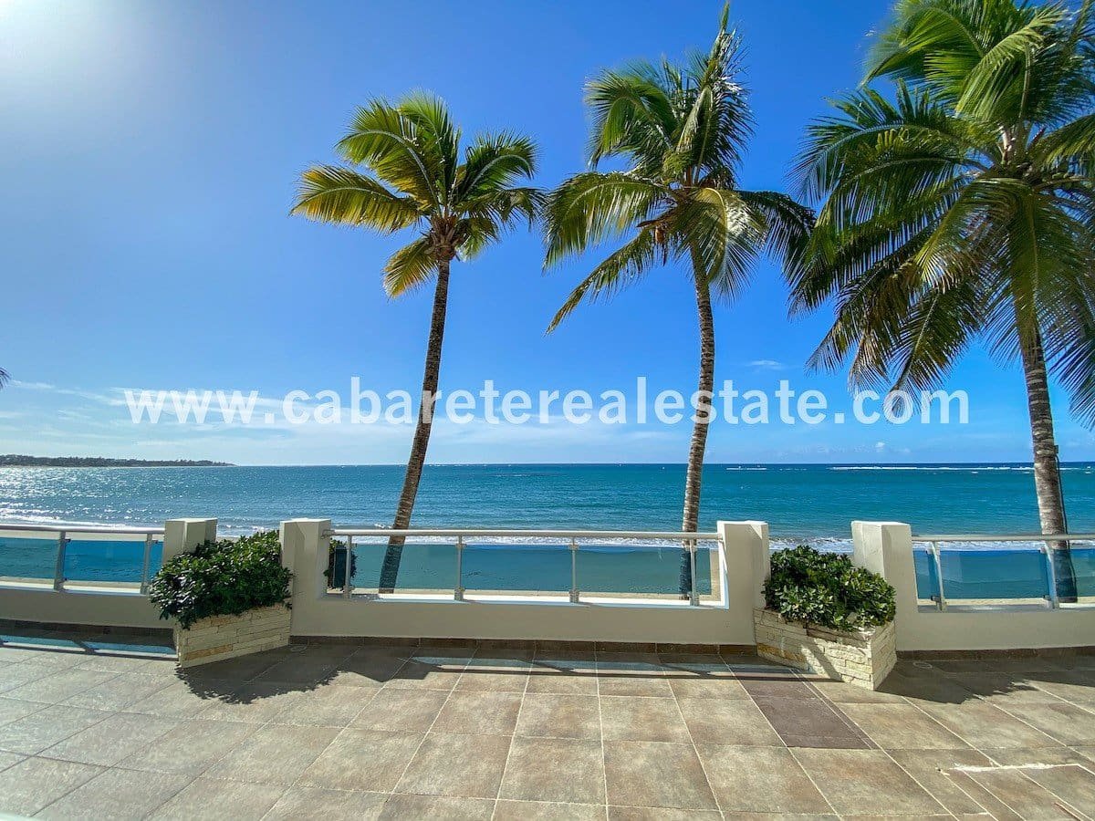 Stunning beachfront views Cabarete Real Estate