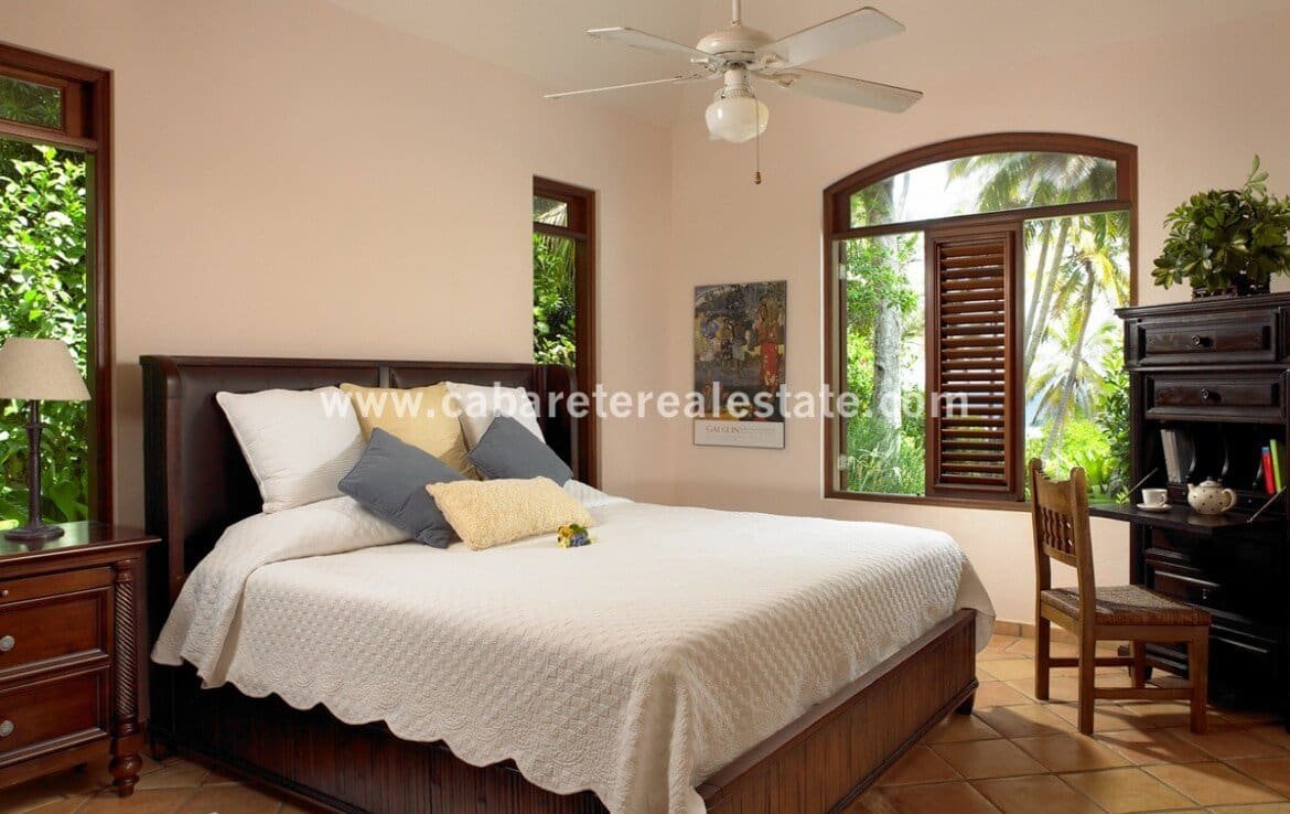 Bedroom Beachfront villa Cabrera Dominican Republic 1