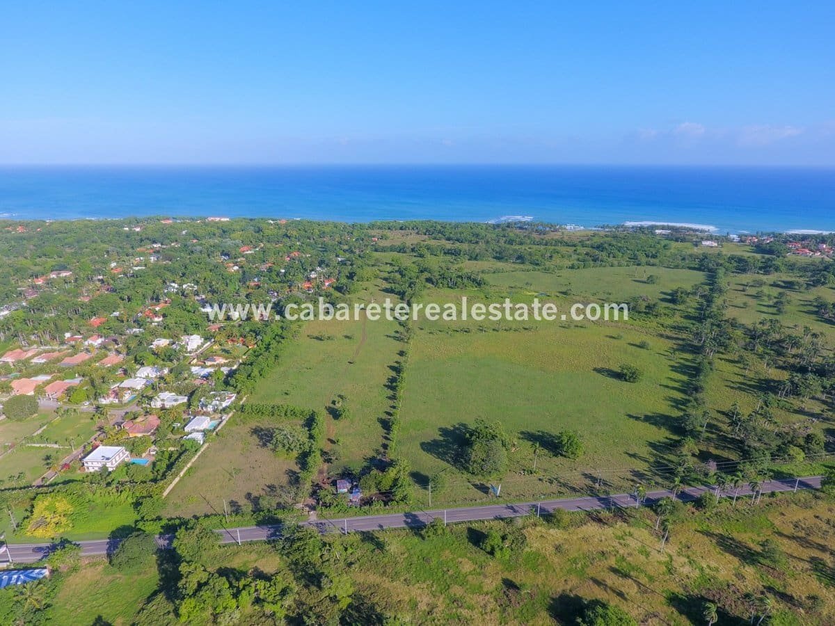50 hectares de terrain en bord de mer Cabarete El Encuentro République dominicaine 2
