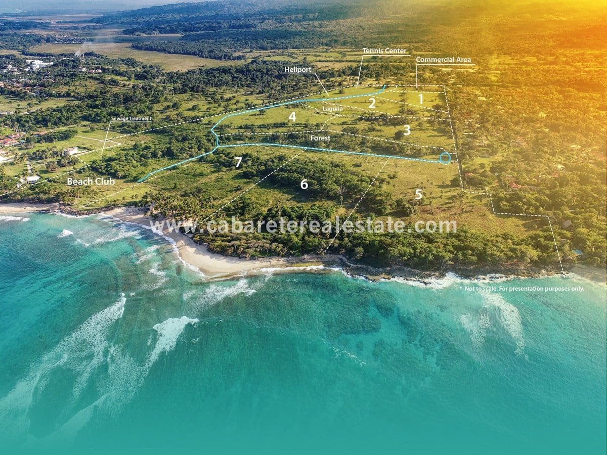 Terrain à bâtir en bord de mer Cabarete République dominicaine 1 4