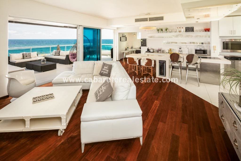 fantastisch eingerichtete luxuswohnung am strand mitten in sosua, dominikanische republik