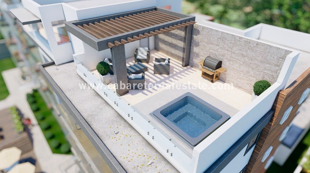 Luxury hilltop Ocean facing Condos rooftop terrace spa view ocean home cabarete encuentro