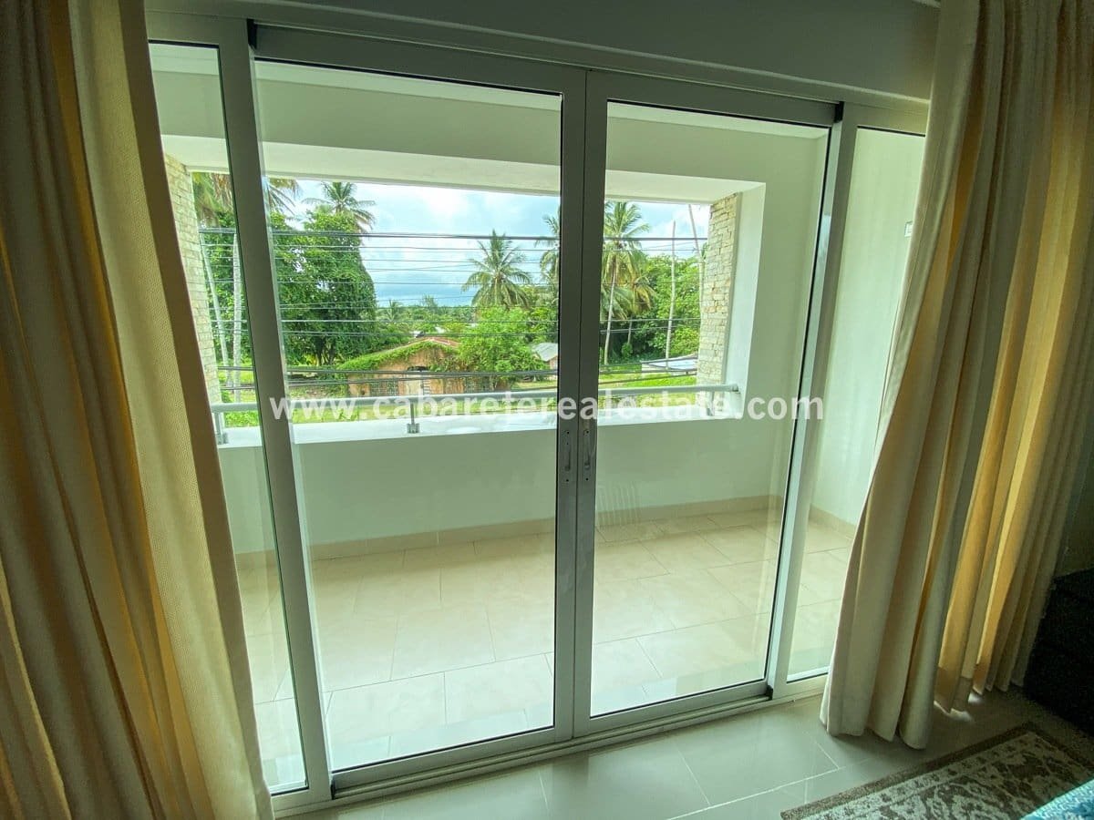 2 bedroom condo in Cabarete Bay balcony