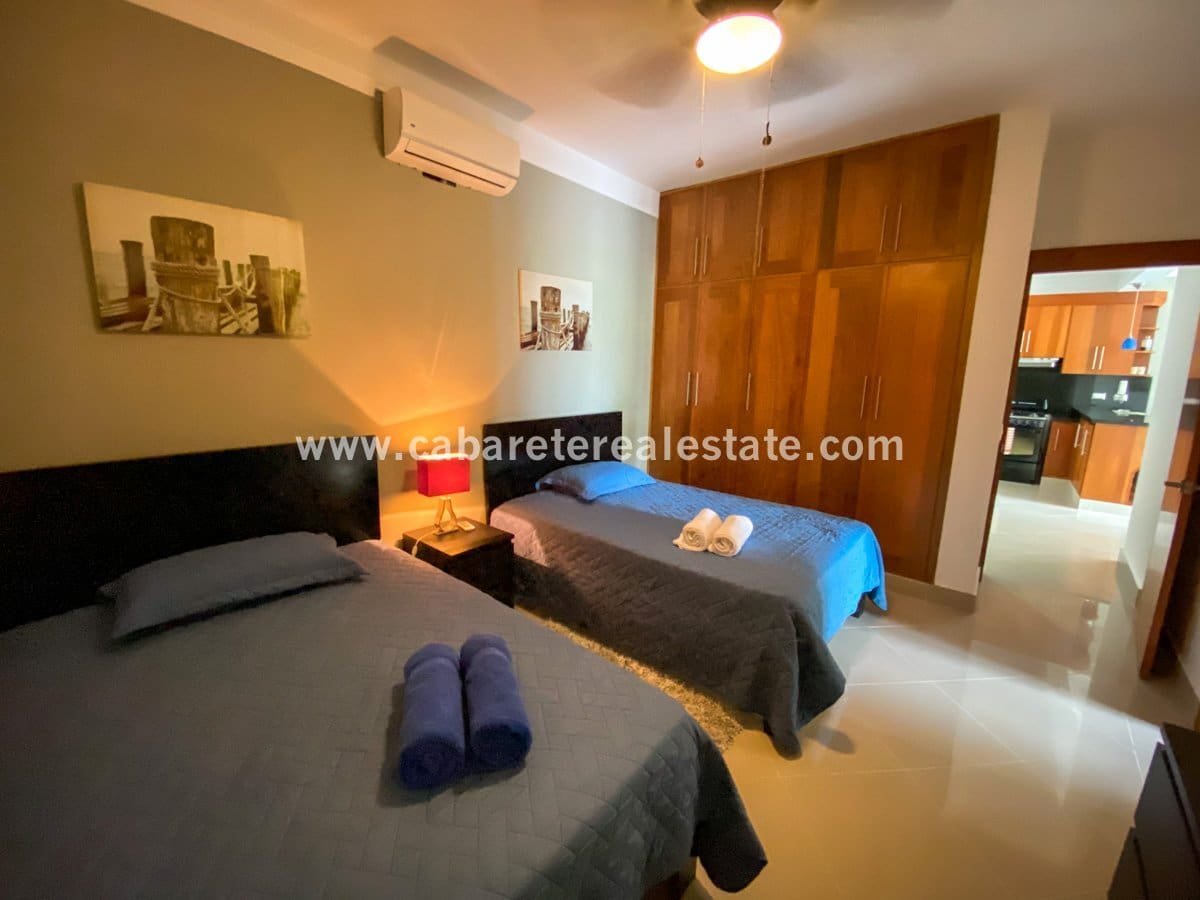 2 bedroom condo in Cabarete Bay bedroom closet