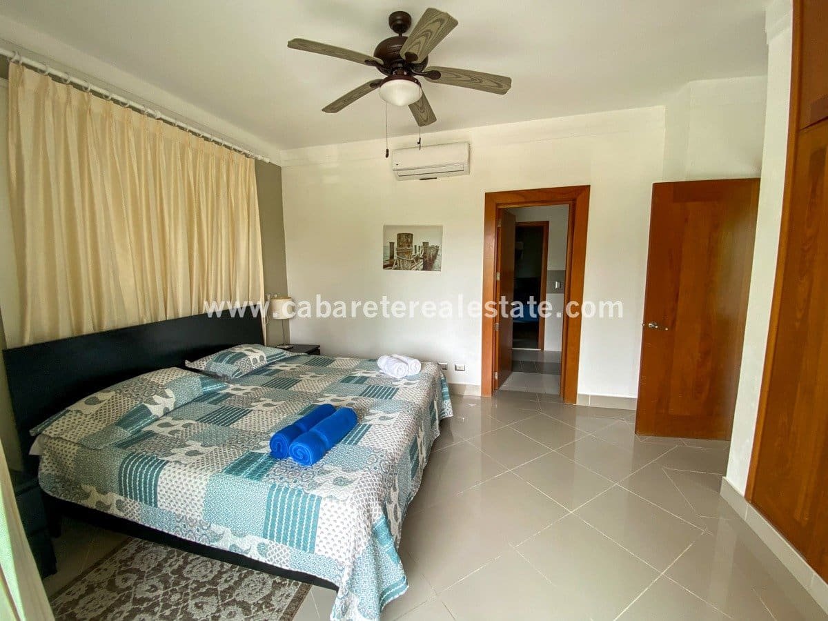 2 bedroom condo in Cabarete Bay bedrooms