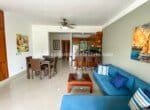 2 bedroom condo in Cabarete Bay dining kitchen