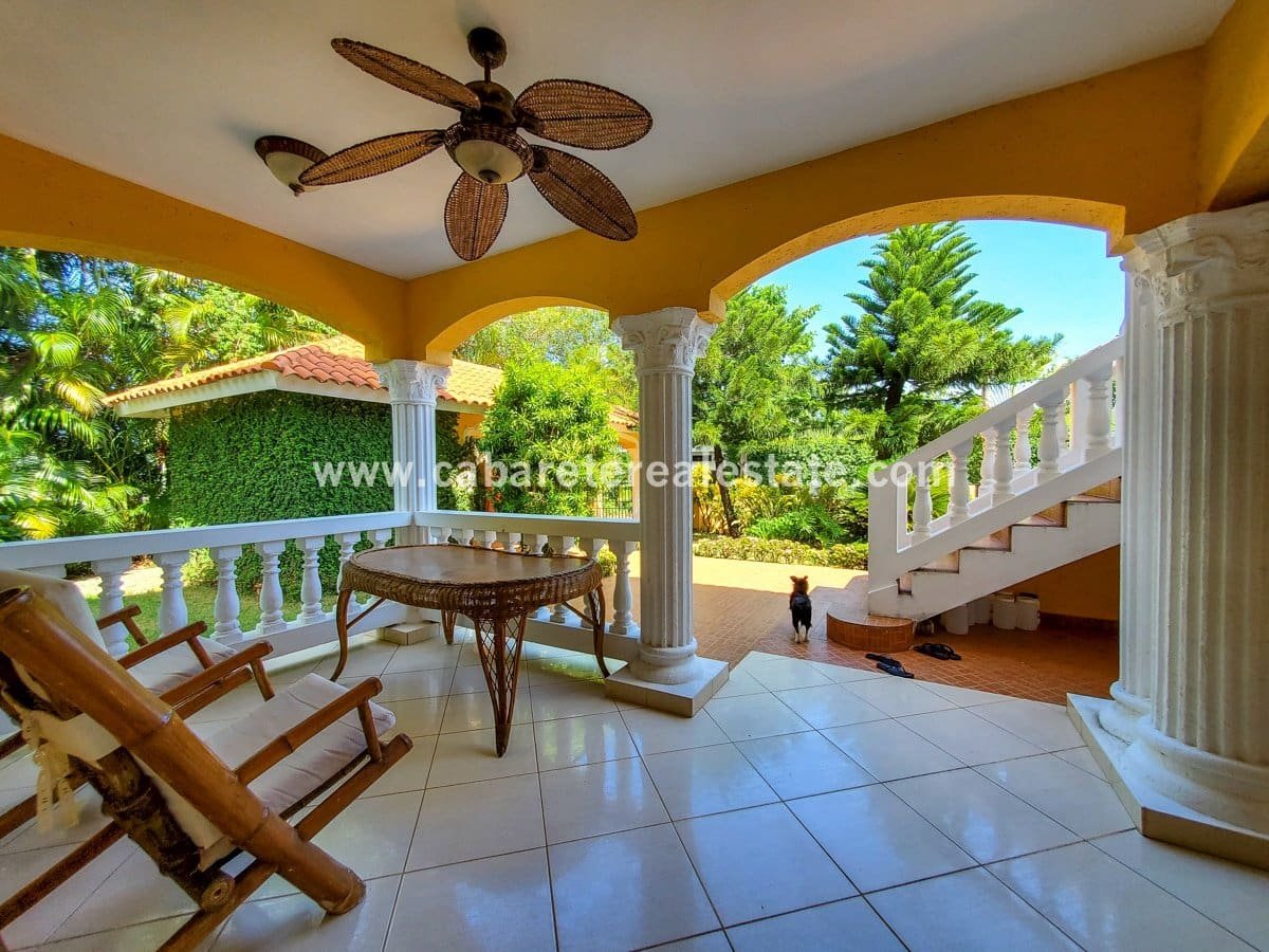 Villa mit 4 Schlafzimmern am Strand von Cabarete mit Essterrasse 1
