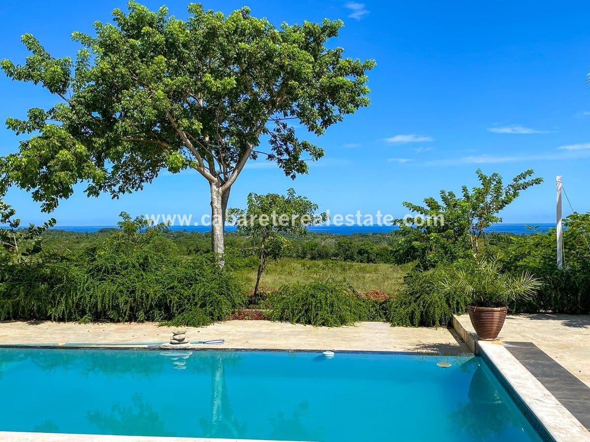 3 Schlafzimmer einstöckiges Haus in Sosua Hinterhof Meerblick