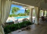 3 Schlafzimmer einstöckiges Haus in Sosua Deck Pool