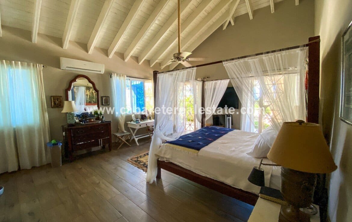 3 Schlafzimmer einstöckiges Haus in Sosua Master Bedrrom