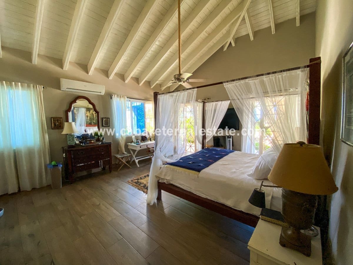 3 Schlafzimmer einstöckiges Haus in Sosua Master Bedrrom