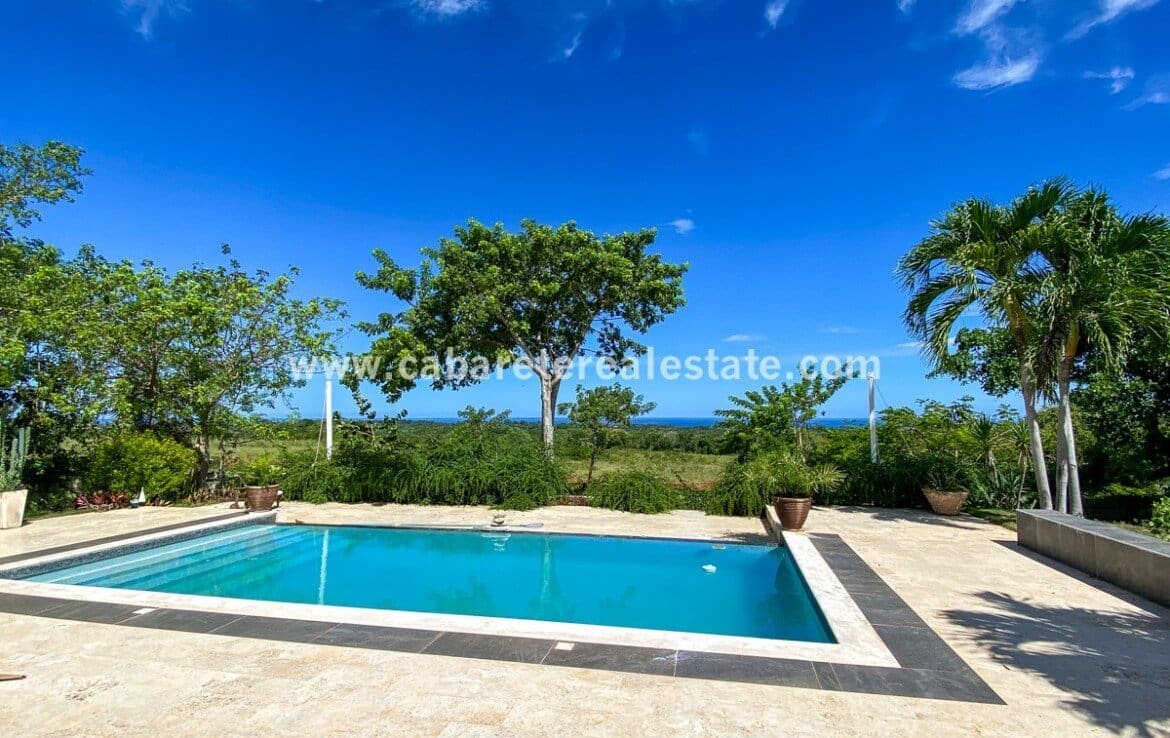 Einstöckiges Haus mit 3 Schlafzimmern in Sosua Pool