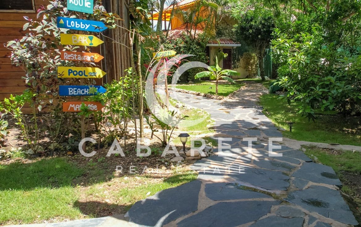 Eco Hotel frente al mar en venta Cabarete 3