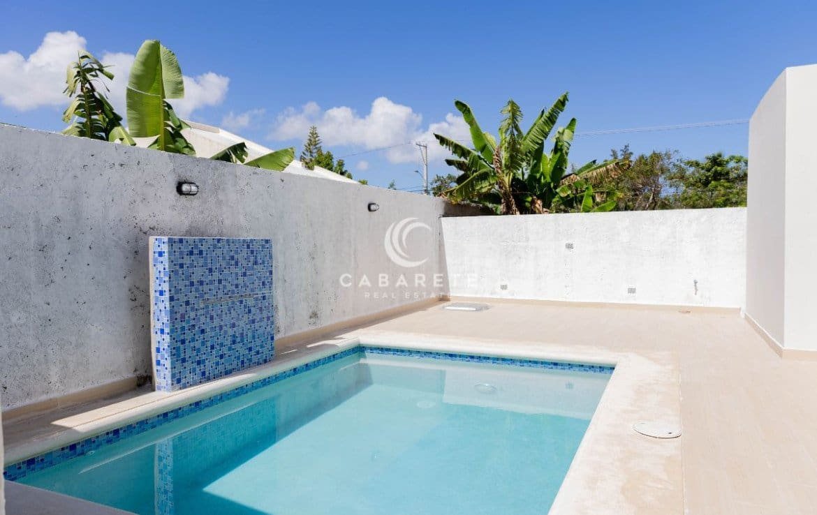 Family-friendly 4-bedroom home Cabarete for sale – perfect for long-term living in a secure gated community near Kite Beach