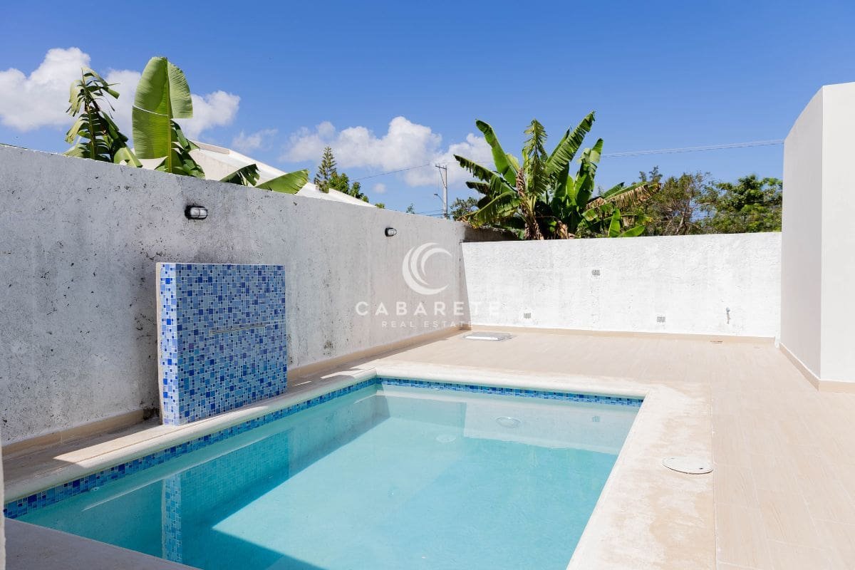 Family-friendly 4-bedroom home Cabarete for sale – perfect for long-term living in a secure gated community near Kite Beach