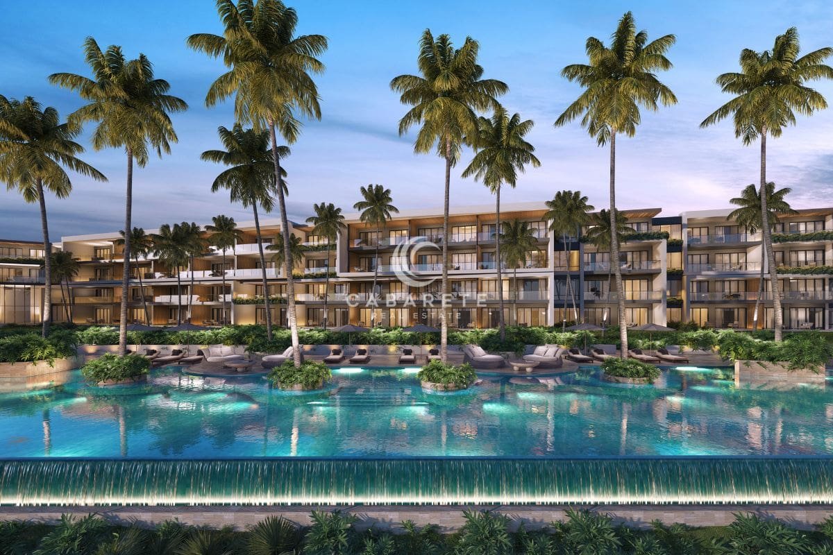 Cabarete Real Estate offers Luxurious Oceanfront apartments at Atlantic View Cabarete Punta Goleta Dominican Republic
