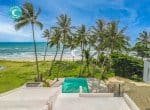 4 Bedroom Villa Pool Beach Front View