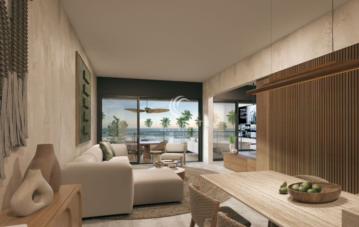 Luxurious Atlantic View Residence in Cabarete boasts breathtaking oceanfront views