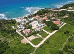 Oceanfront Property Aerial View