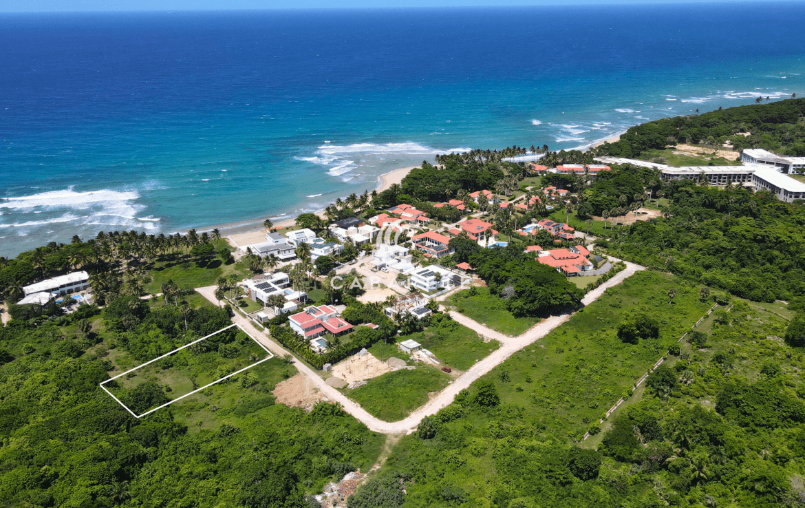 Seaside Property Drone Image