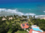 Oceanfront Property Aerial View