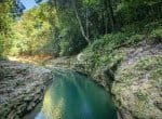 Rivière cristalline à Jamao al Norte, République dominicaine