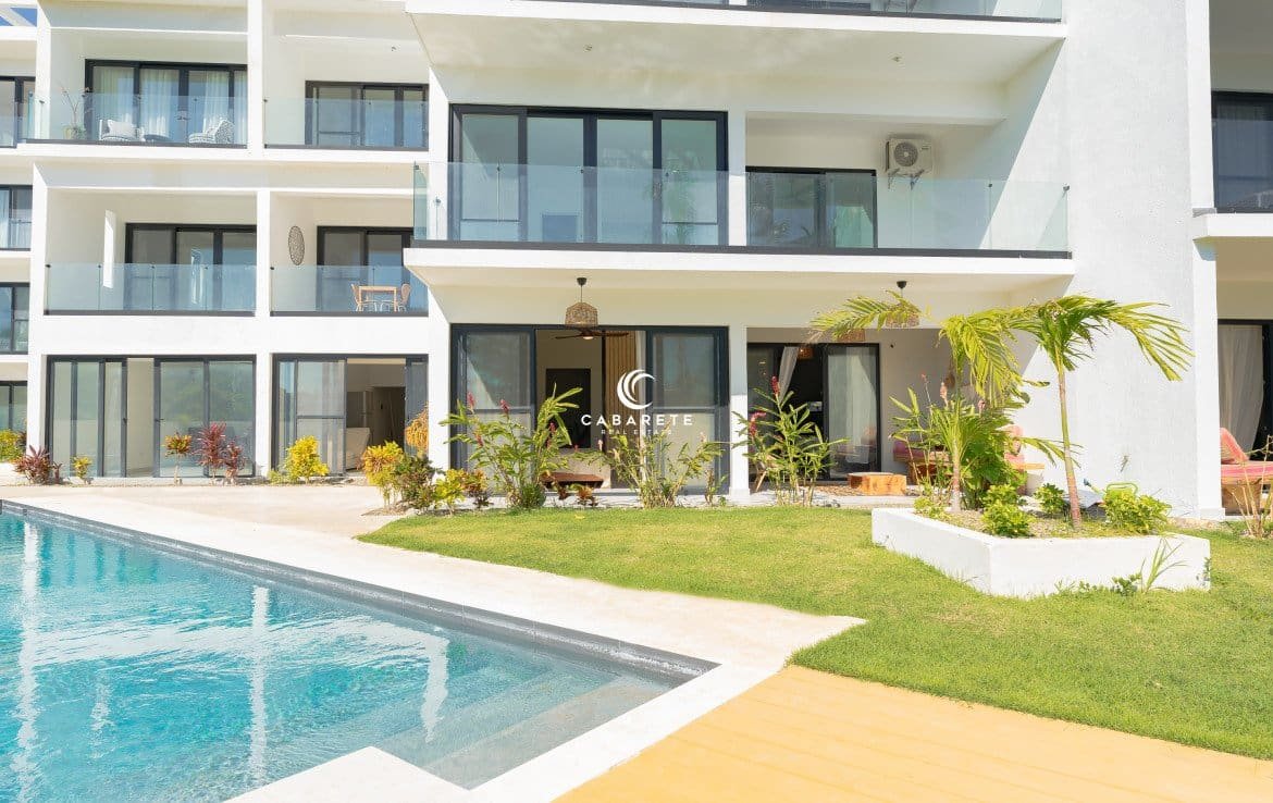 Cabarete Appartement moderne avec piscine et patio 