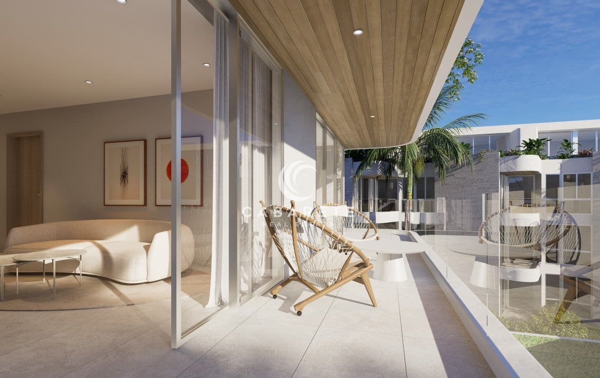 Cabarete Modern Apartment with Terrace and Pool View