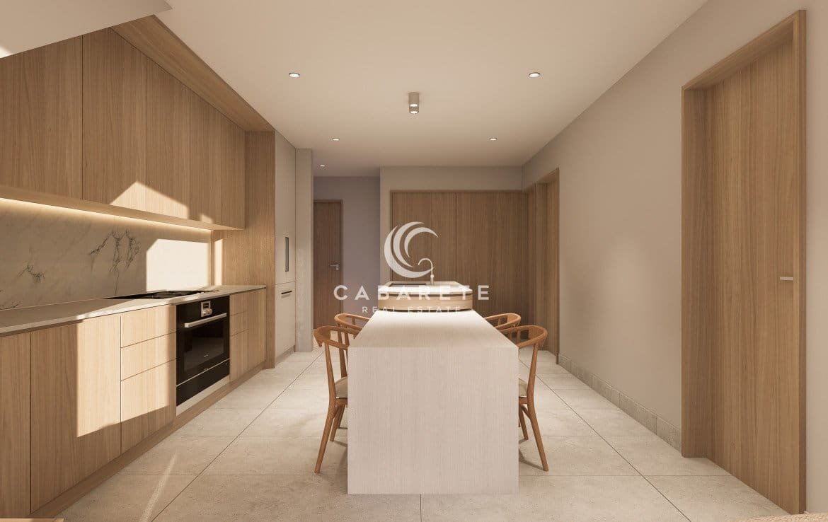 Modern Kitchen in Cabarete Luxury Apartment