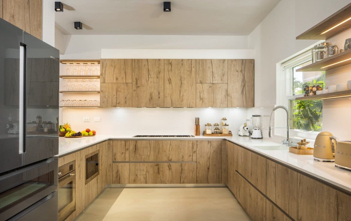 Minimalist Boho Haven OceanDream Italian Kitchen Cabarete