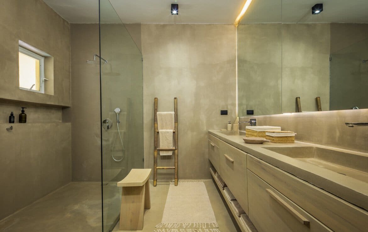 Minimalist Boho Haven OceanDream Luxury Bathroom Cabarete