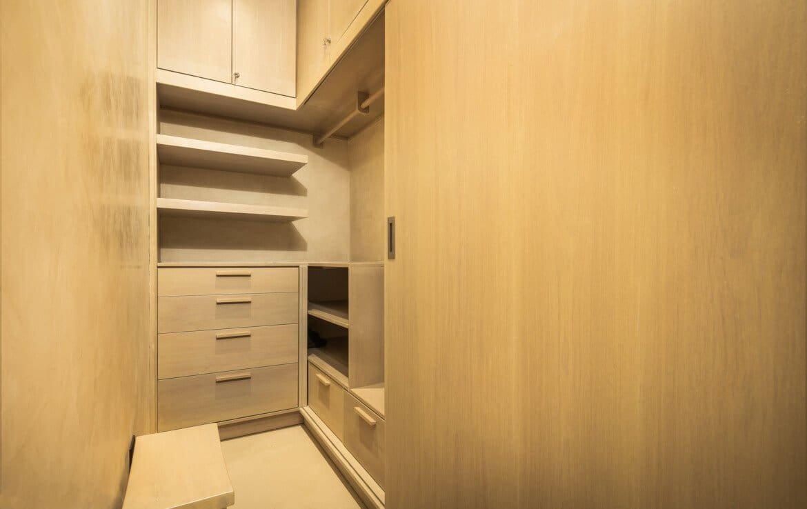 Minimalist Boho Haven OceanDream Walk-in Closet