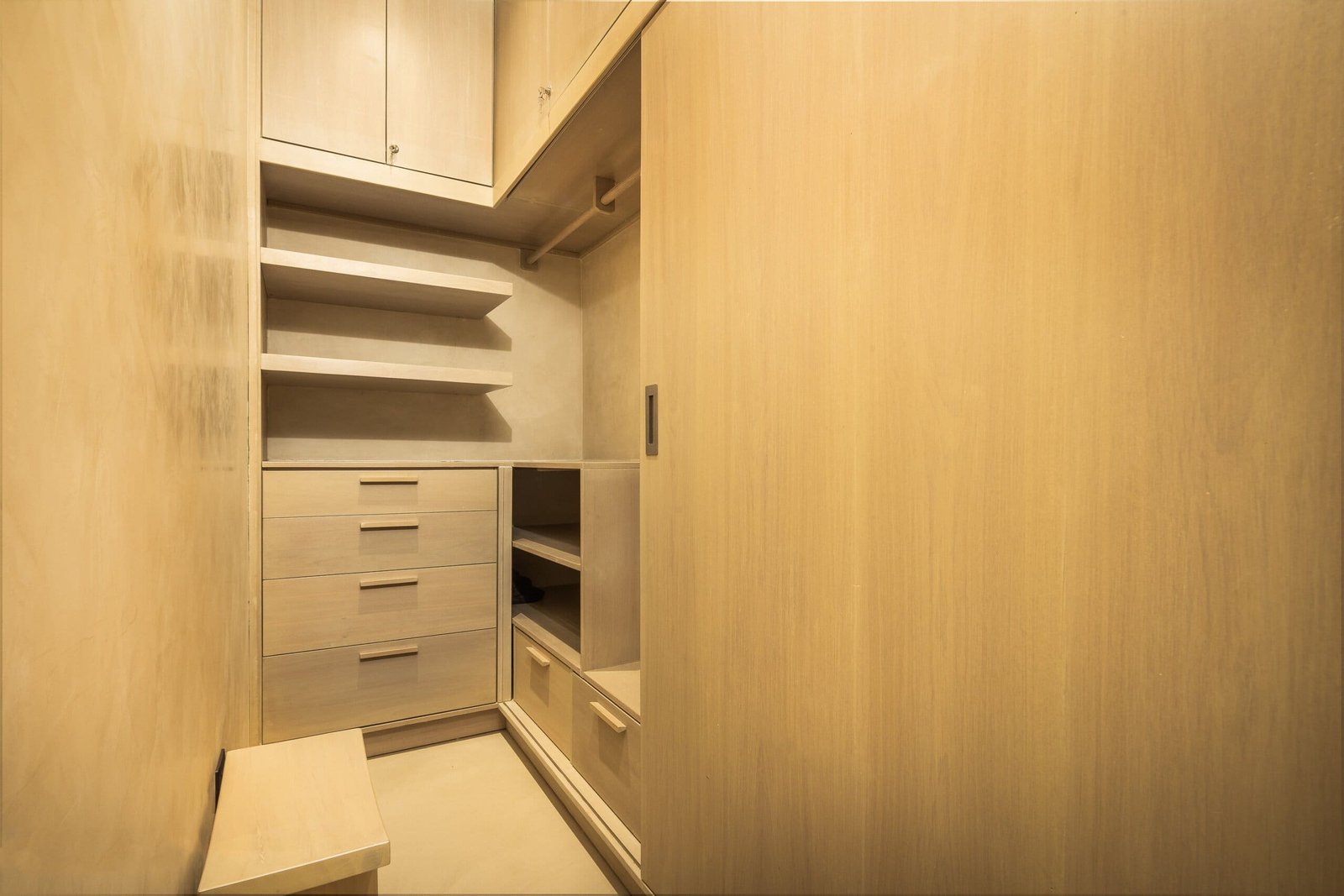 Minimalist Boho Haven OceanDream Walk-in Closet