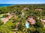 Coastal Villa: Luxury Living Birds Eye View
