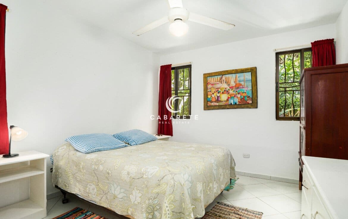 Central Cabarete Condo Bliss Master Bedroom