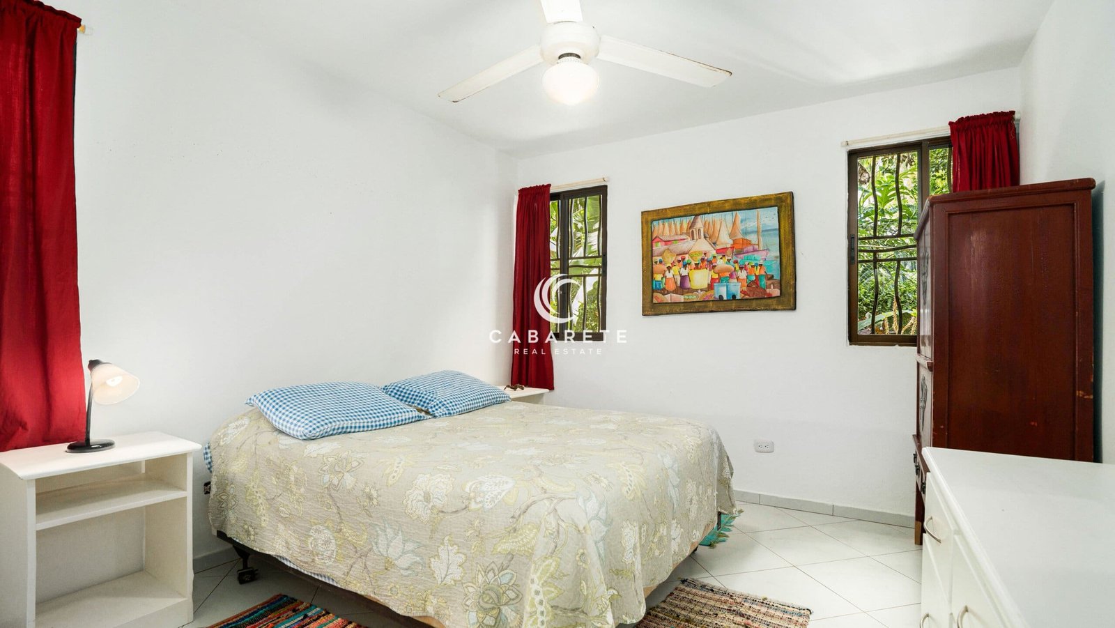 Central Cabarete Condo Bliss Master Bedroom