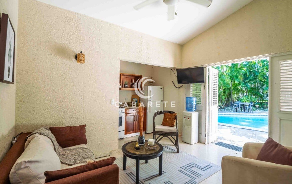 Caribbean Style Encuentro Villa Living Area