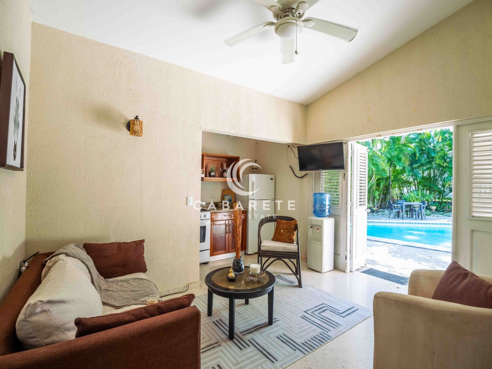 Caribbean Style Encuentro Villa Living Area